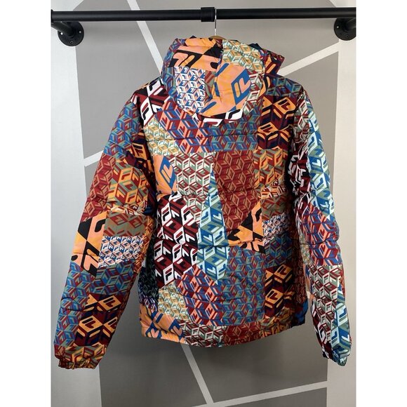 NWT FILA Men’s L Vostok Puffa Puffer Jacket Full Zip AOP Hooded F22UASM1 933 - Picture 2 of 16